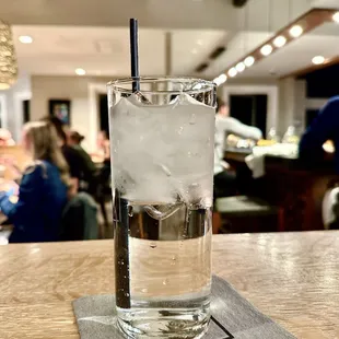 TALL ICED WATER. South of Nicks - Laguna Beach is featured on my international website at classicbitesandbrews.com