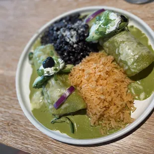 Seafood Enchiladas