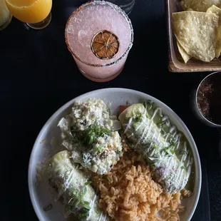 Stacked Chicken Enchiladas