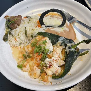 Seafood Chile Relleno