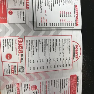 they got new menu!