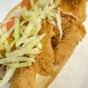 Fish poboy