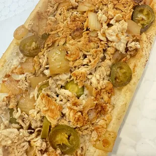 Chicken jalapeño Philly