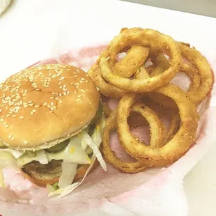 DOUBLE CHEESE BURGER