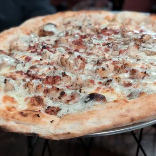 Chicken Bacon Ranch pizza