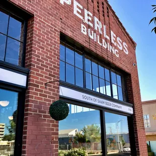 Impressive corner location in a restored. building.