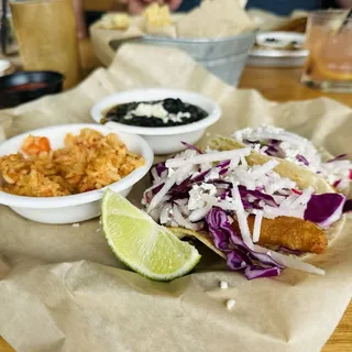 Fish Taco Platter