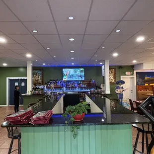 Bar area