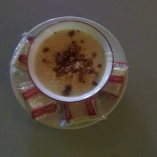 Loaded Potato Soup w/grilled cheeze...ONLY $4.50