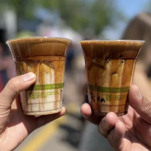 Dalgona Coffee from Green Bus Cafe; absolutely delicious!!