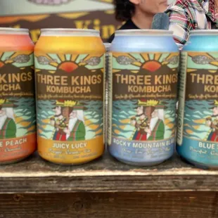 Three Knights Kombucha; so delicious!!