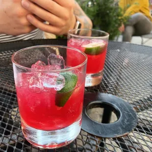 &quot;Another Margarita Monday&quot; - Tequila, triple sec, lime, hibiscus