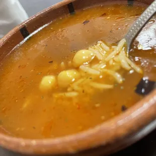 Lamb consommé