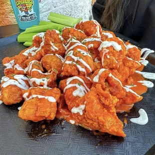 Boneless wings