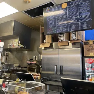 Behind the register :menu