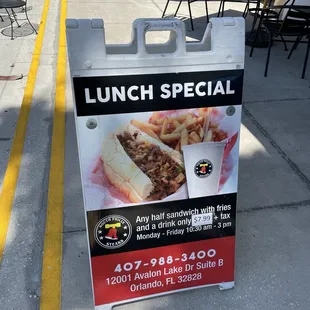 Lunch special