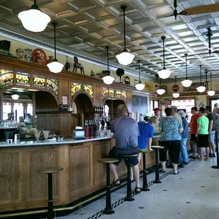 Just screams old school soda fountain shop.