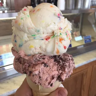 Double scoop