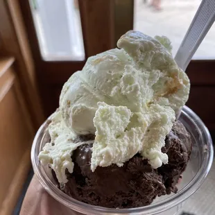 Key Lime Pie and Chocolate Ice creams