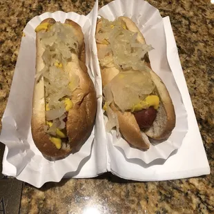 $1.25 hot dogs at hotdog cart outside sports book