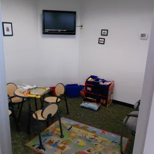 Have kids? No problem! Bring them to our kids play room. They'll have lots of fun!