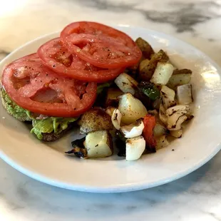 Avocado Toast Smoked Salmon added