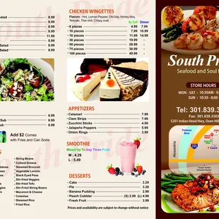 menu, sushi and sashimi
