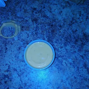 The spicy nacho cheese sauce