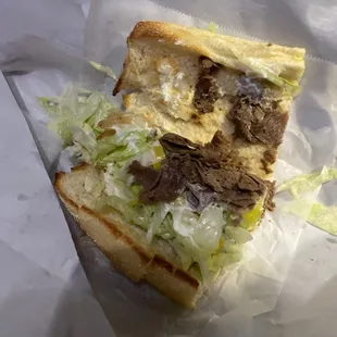 2nd side of the sad cheesesteak
