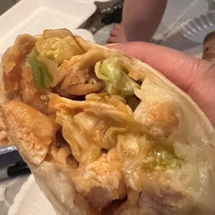 Buffalo Bill Sub as a wrap