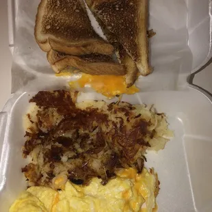 #3: 2 Egg Special, with cheddar cheese