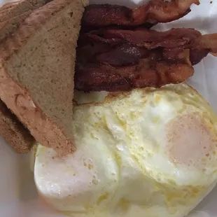 Eggs and bacon