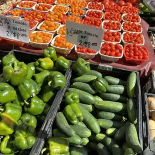 a variety of vegetables