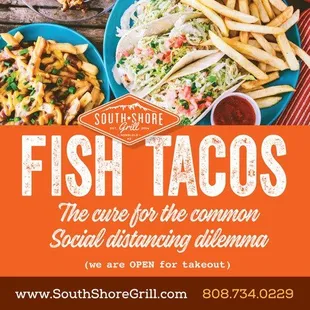 Fish Tacos are allowed within 6ft!