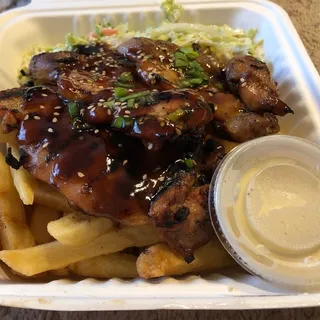 Boneless BBQ Chicken Thighs