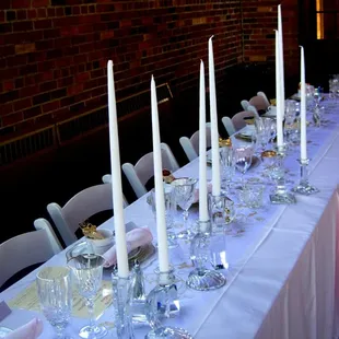 Head Table side view at South Shore Pavilion