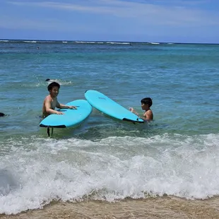About to take the surf boards out