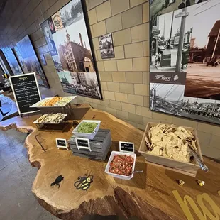 Foods catered through South Shore Terrace