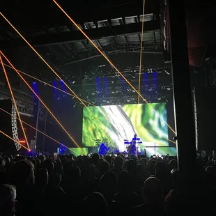 a large crowd of people at a concert