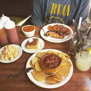 Brisket chili is back yes! Also BBQ salmon kicked ass. new ghost pepper Mac! Not for the faint of heart so good and spicy.