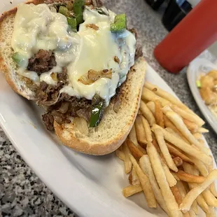 Philly Cheesesteak Sandwich