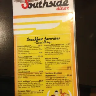 Breakfast all day! Omg, it's a good biscuits and sausage gravy kinda morning! :)