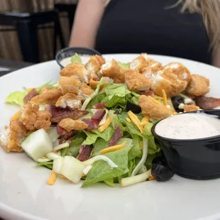 Chopped Salad (crispy chicken)