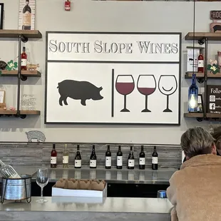 South Slope Wines cute little place
