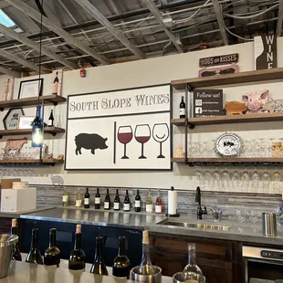 Tasting area