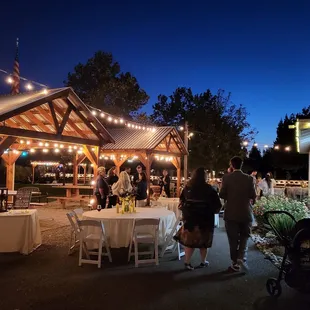 Outdoor Pavilions at South Slope Wines