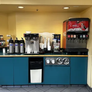 a coffee machine and coffee maker