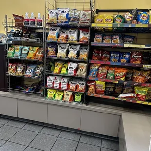 a view of the food section