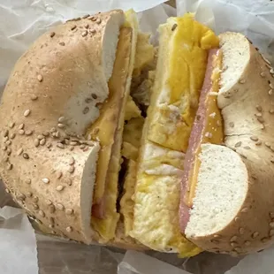 Breakfast Sandwich with Pork Roll