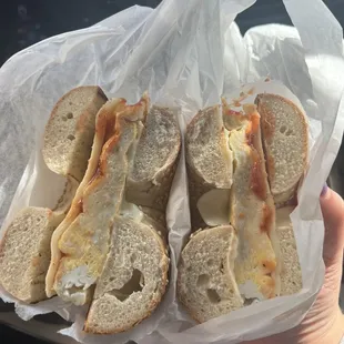 Egg and Cheese Bagel